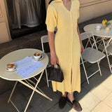 Fashion Cardigan Long Knitted Dress for Women | Elegant Summer Knit Maxi