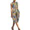 African Print Jumpsuit for Women | Sleeveless Bazin Riche Knee-Length Romper