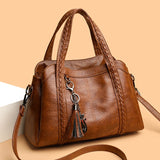 Women’s Luxury Leather Crossbody Bag – Designer Shoulder Handbag for Women