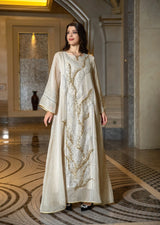Luxury Sequin Muslim Party Dress | Moroccan Abaya and Jalabiya Evening Gown