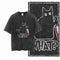Acid Washed Cat Graphic T-Shirt | Unisex Exclusive Streetwear Tee