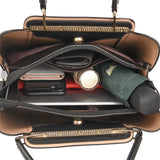 Die Triple-Vault Silhouette Luxus-Designerhandtasche mit 3 Schichten