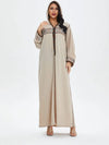 Elegant Turkish Hooded Abaya for Women | Moroccan Kaftan and Islamic Hijab Dress