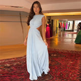 Women’s Sexy Hollow-Out Backless Maxi Dress