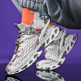 Luxuriöse Blade-Laufschuhe für Herren – Atmungsaktive Designer-Sneaker aus Mesh für Freizeit und sportliches Training