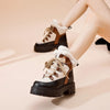 Women’s Real Leather Snow Boots – Warm Winter Ankle Boots