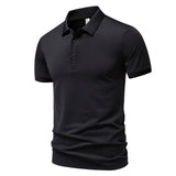 Herren Quick-Dry Sport-Poloshirt – Atmungsaktives Mesh Kurzarm-T-Shirt mit Revers