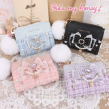 The Petite-Bow Silhouette Lolita Short Wallet