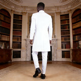 African Style Men's 2-Piece Slim Fit Suit | Single Breasted Blazer and Pants Set