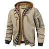 The "Annex" Layered Parka – Signature Fake 2-Piece Hooded Jacket – Urban Tech Color-Block Coat