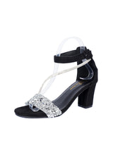 Damen Fashion Sandalen mit mittelhohem quadratischem Blockabsatz Elegante Sandalen