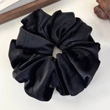Retro Simple Velvet Large Hair Scrunchies for Women