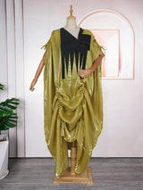 The "Royal Boubou" 2-Piece Set – Signature Dubai Turkey Kaftan Abaya – Traditional African Heritage Evening Gown