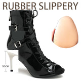 Professional Women’s Latin Dance Sandals – Thin High Heel Stilettos