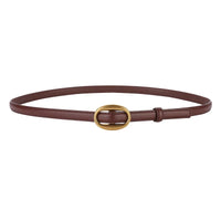 Coffee-gold buckle