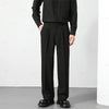 Men’s Autumn Casual Business Pants – Korean Style Elastic Waist Trousers
