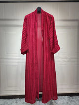 The "Flora" Spring Abaya: Stunning Printed Morocco Style Kaftan & Dubai Robe