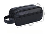 The "Cloud-Carry" Travel Set: Premium PU Leather Cosmetic Bag
