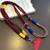 Modisches kreatives geknotetes Telefon-Lanyard | Universeller langer Umhängeriemen