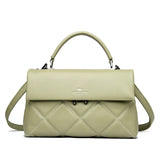 The Seoul-Chic Silhouette Luxury Soft Leather Handbag