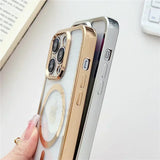 MagSafe Umhängeband Handyhülle Transparent für iPhone 17 Air 16 15 14 13 Pro Max