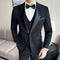 3-Piece Men’s High-End Smoking Suit – Slim Fit Boutique Jacket, Vest & Pants Set