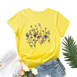 Oversize Damen Grafik-T-Shirt | Harajuku Style Baumwoll Kurzarm-T-Shirt