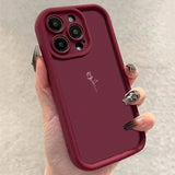 Rosa minimalistische Linienkunst Handyhülle für iPhone 17 Pro Max 16 15 14 13 12 11