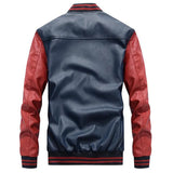 Die „Apex“ Slim Moto – charakteristische Stehkragenjacke aus PU-Leder – hochwertige Bikerjacke mit schmaler Passform von Boutique