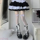 Women’s Gothic Vampire Platform Lace-Up Motorcycle Ankle Boots