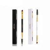 Professional Dual Eyebrow Brush and Comb | Precision Eye Brow Shaper