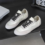 Moralische Trainingsschuhe für Damen – Retro Color-Blocked Sneakers