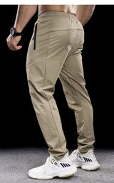 Men's Quick-Drying Sports Trousers | Gym Fitness & Running Training Pants