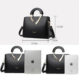 The Urban-Essence Tote Luxury PU Leather Handbag