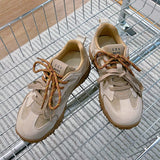 Women’s German Training Shoes – Retro Flat-Bottom Sneakers