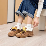 Deutsche Trainingsschuhe aus Echtleder für Damen – Wintersneaker mit Samt- und Pelzfutter