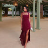 Women’s Elegant Ribbon Halter Party Dress – Sexy Square Collar Patchwork Dress