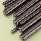 The "Artisan-Touch" 11-Piece Set: Solid Wood Makeup Brush Collection with Travel Bag