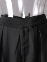 Damen Blazer mit Mesh-Einsätzen und Nagelkette & Chiffonhose mit hoher Taille