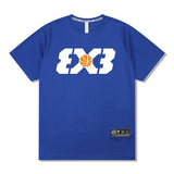 Men’s Loose Outdoor Basketball T-Shirt | Summer Quick-Dry Streetwear Tee