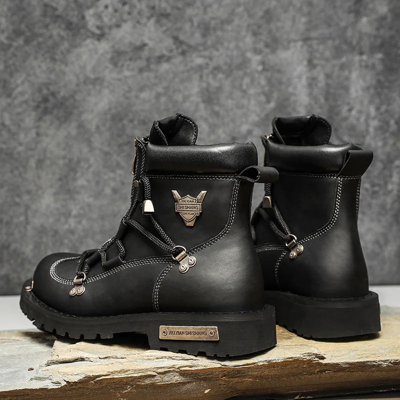 Peak Performance Herren Wanderschuhe: Wasserdichte Winter-Schneestiefel mit thermischem Plüschfutter