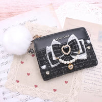Black Fluff Keychain