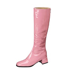 Women’s Knee High Boots – Winter Low Heel Long Boots