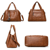 Women’s Luxury Leather Crossbody Bag – Designer Shoulder Handbag for Women