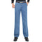 Men's High-Quality Cotton Stretch Jeans | Spring & Autumn Dark Blue Denim