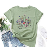 Oversize Damen Grafik-T-Shirt | Harajuku Style Baumwoll Kurzarm-T-Shirt