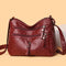 Matching-All Leather-Feeling Messenger Bag | Premium PU Shoulder Bag for Women