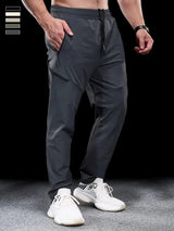 Men's Quick-Drying Sports Trousers | Gym Fitness & Running Training Pants