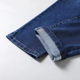 Men’s Classic Cotton Denim Overalls – Straight Leg Jeans