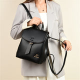 High-Quality Fashion Printing Backpack | Contrast Color Texture Outdoor Bag